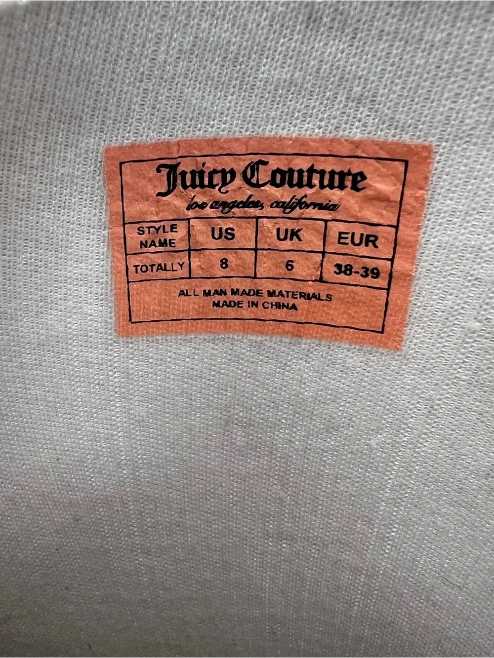 Juicy Couture Totally Logo Rain Boots - Size 8
